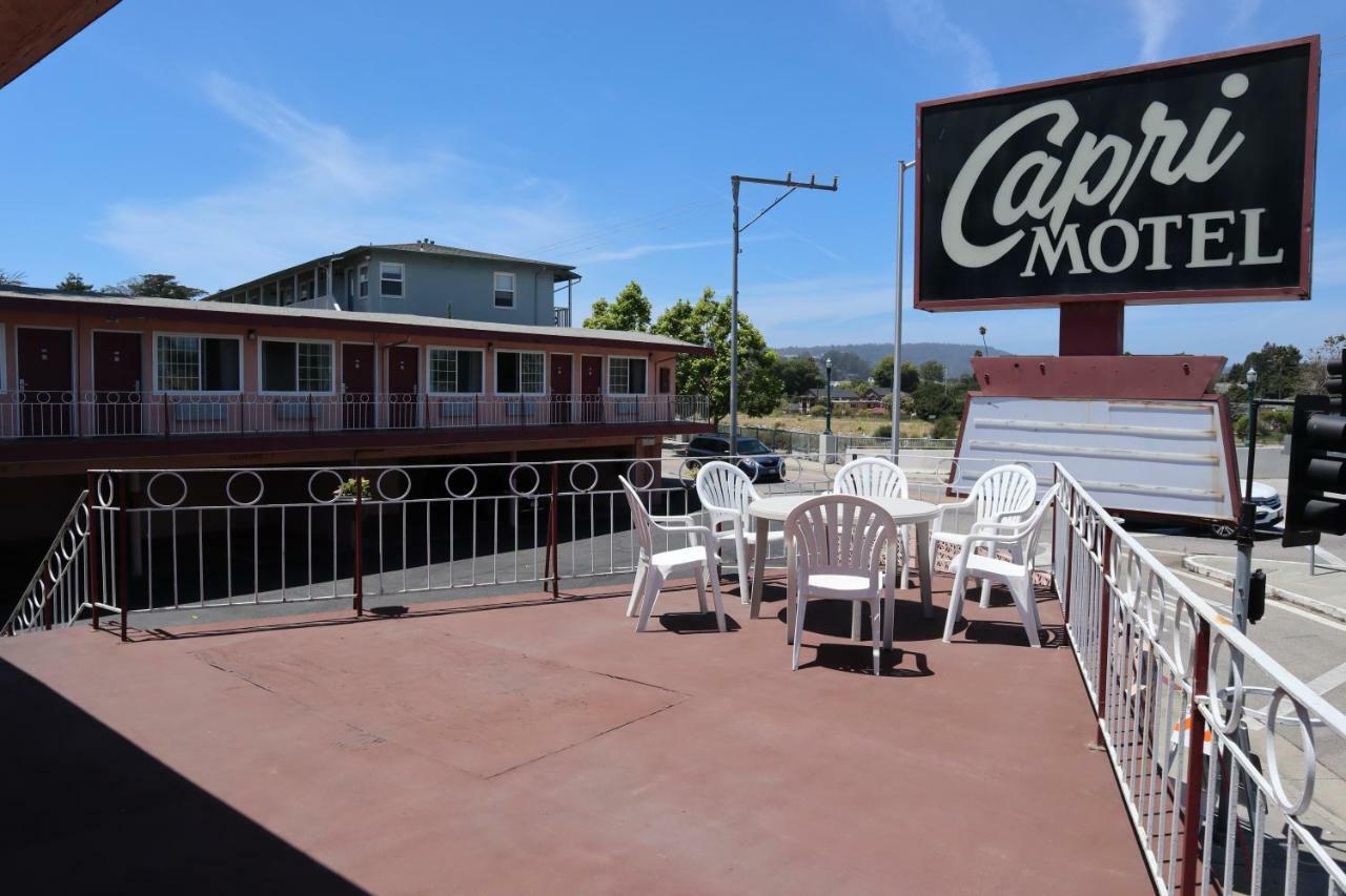 Capri Motel Santa Cruz Beach Boardwalk Bagian luar foto